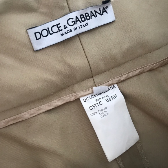 Dolce & Gabbana nude pants in XS - Picture 3 of 5